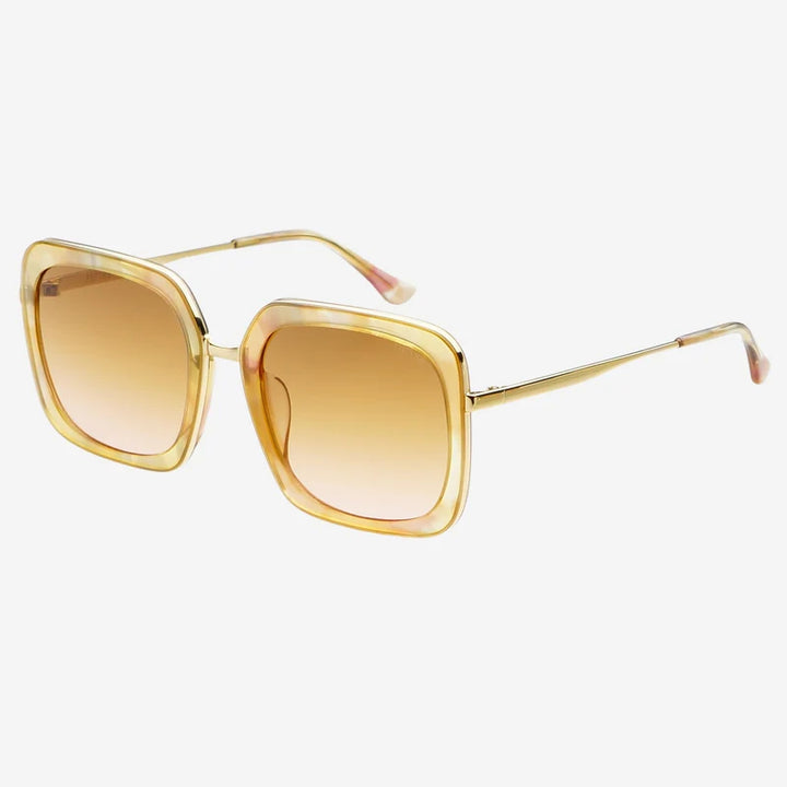 FREYRS - Lulu Unisex Sunglasses - Yellow/Pearl