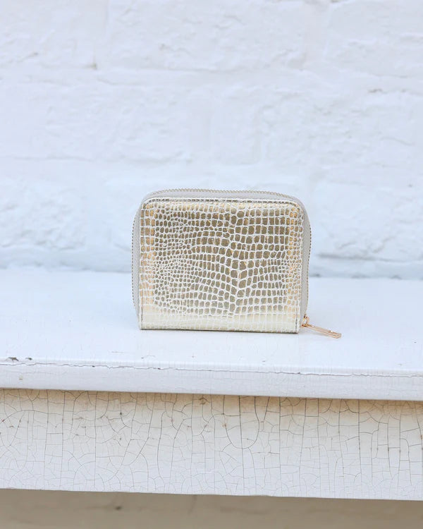 Caroline Hill - Blakely Wallet - Gold EC