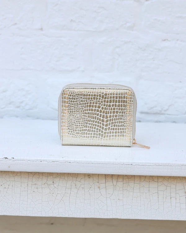 Caroline Hill - Blakely Wallet - Gold EC