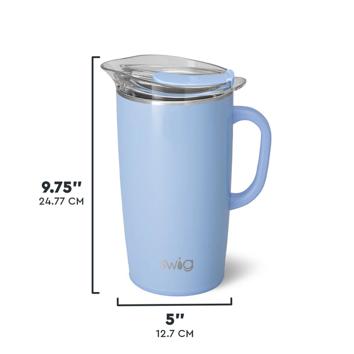 Swig - Shimmer Periwinkle Party Pitcher 64oz