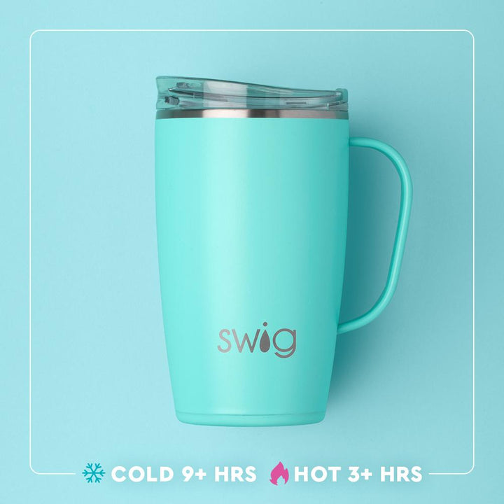Swig - Gingham Travel Mug 18oz