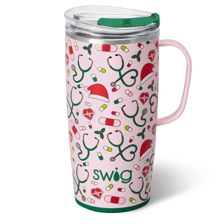 Swig - Santas's Scrubs Travel Mug 22oz