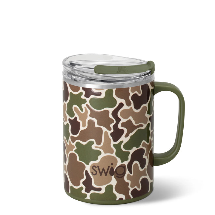 Swig - Hunting Camo Large Camper Mug 24oz