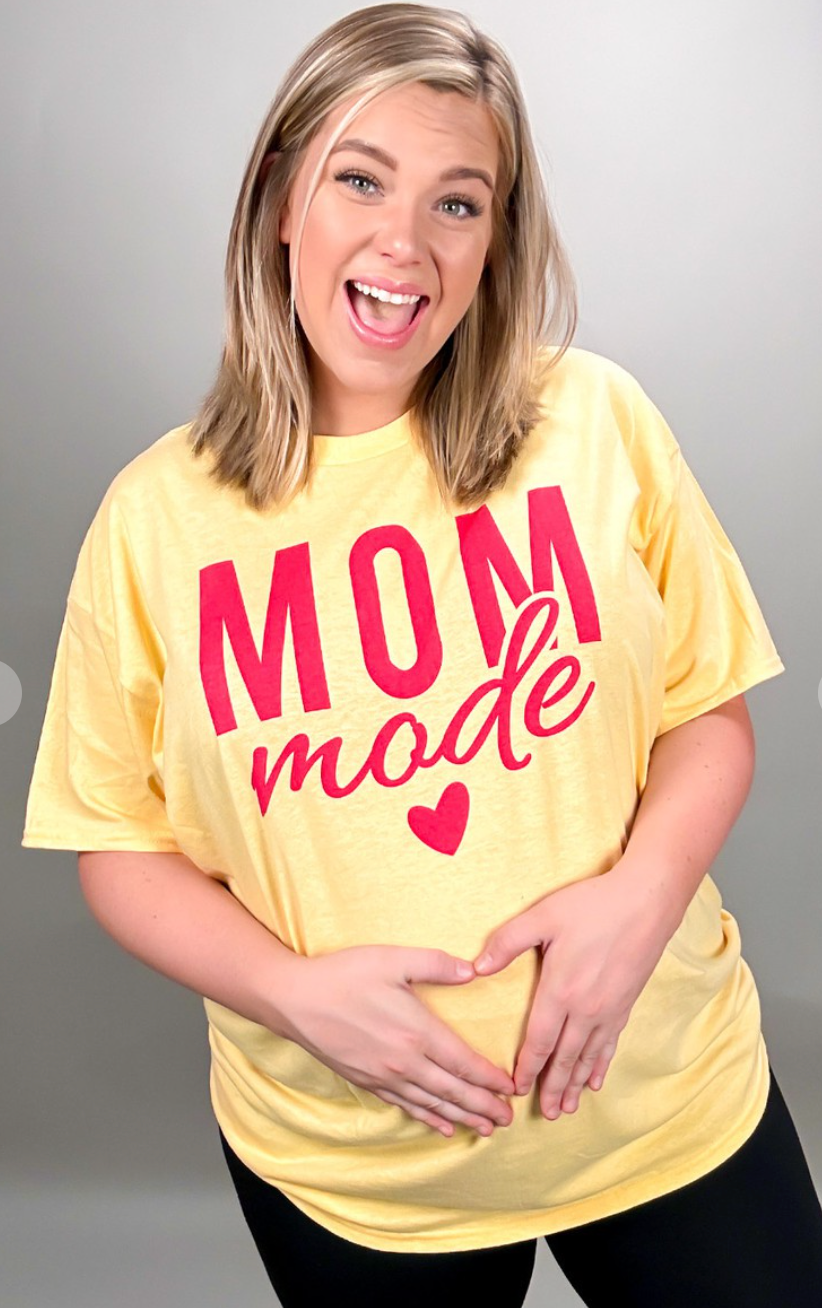 "Mom Mode" Graphic Tee
