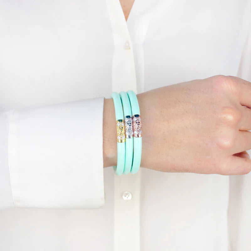 BuDhaGirl - Three Kings All Weather Bangles® (AWB®) - Mint