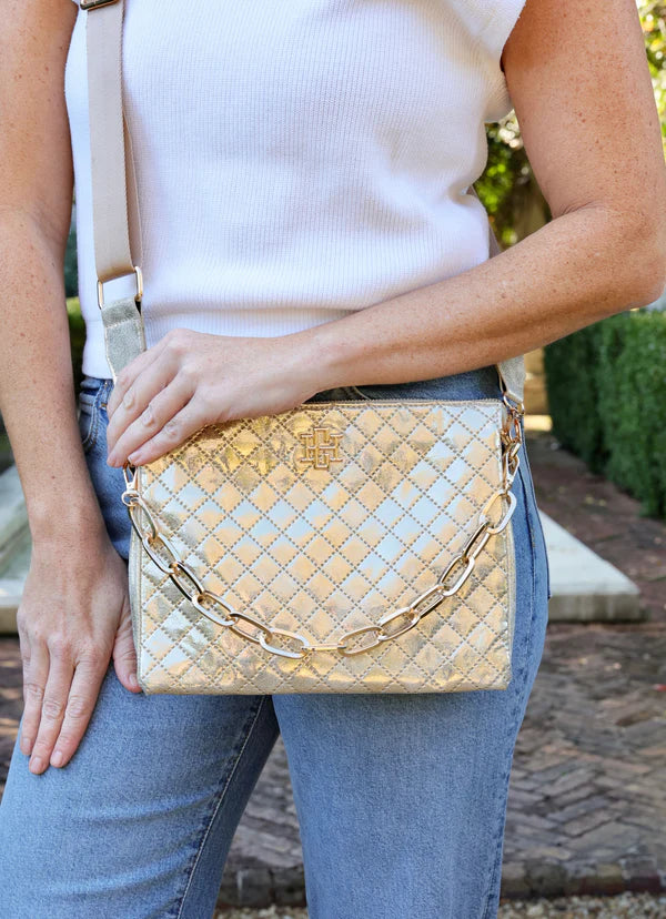 Caroline Hill - Ariana Crossbody "Champagne Pop"