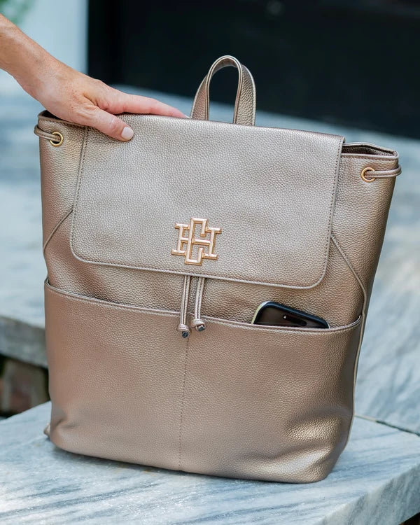 Caroline Hill - Bennett Backpack - Bronze