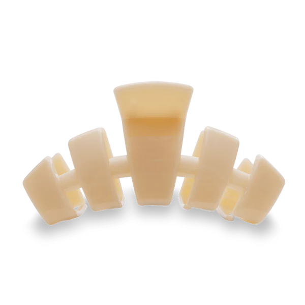 Teleties - Classic Almond Beige Hair Clip-Large