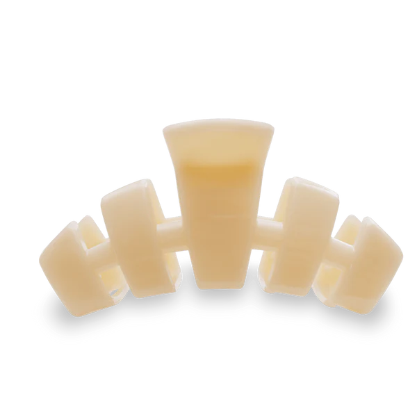 Teleties - Classic Almond Beige Hair Clip-Medium
