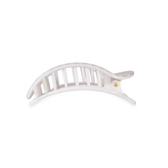 Teleties - Basket of Cherries Flat Round Hair Clip - Medium