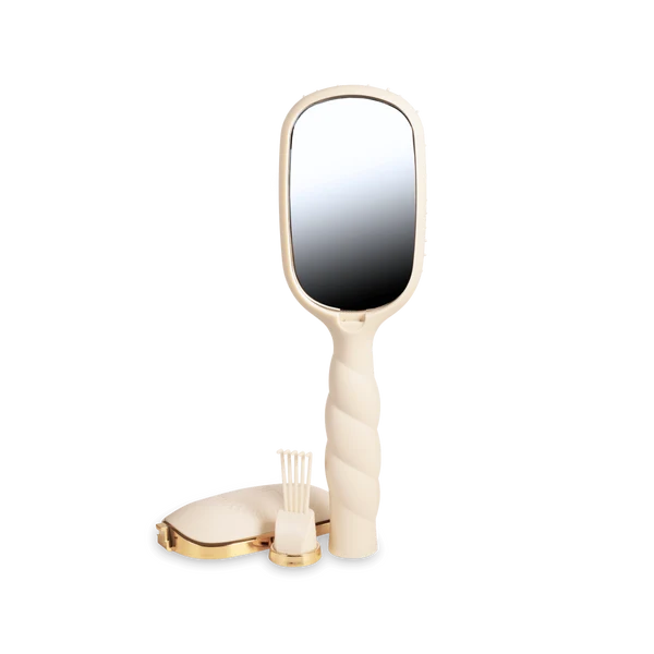 Teleties - Boar Bristle Hair Brush - Tan