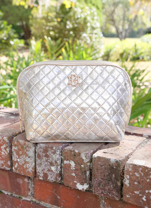Caroline Hill - Capri Large Pouch "Champagne Pop"