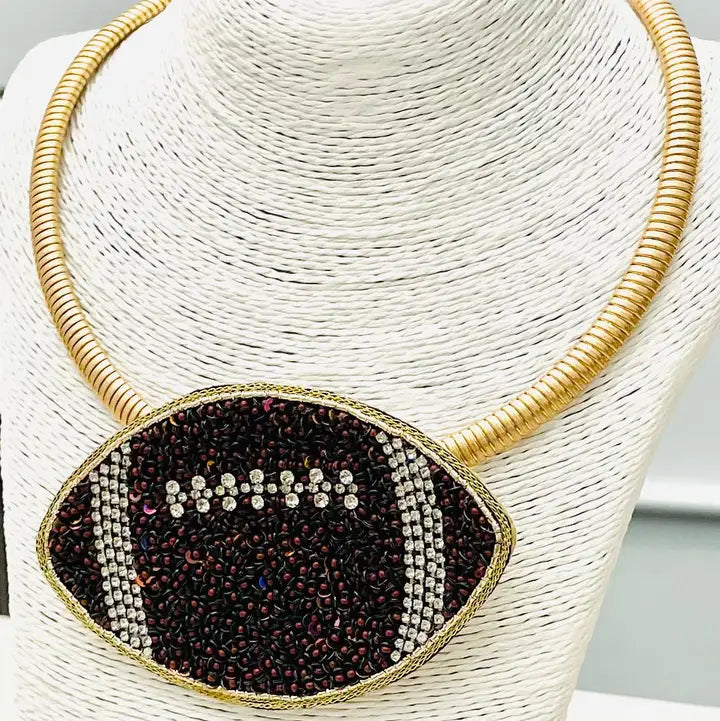Football Necklace