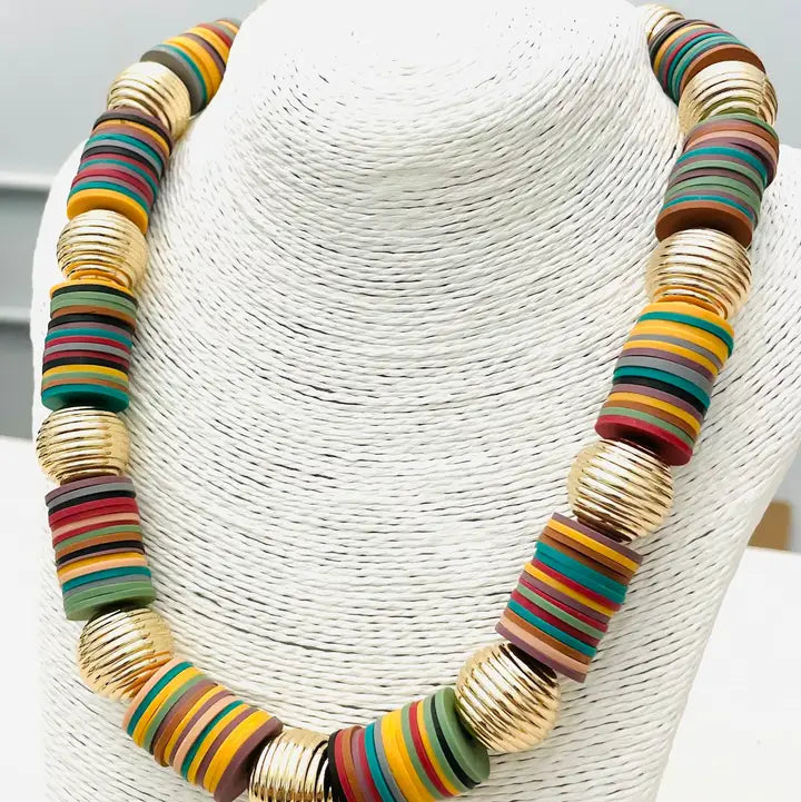 Fall Multi Blend Necklace