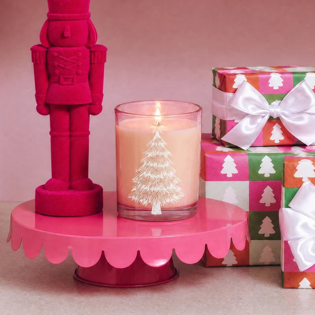 Bridgewater Candle Co. - Sweet Grace Pink Tree Decal Jar Candle