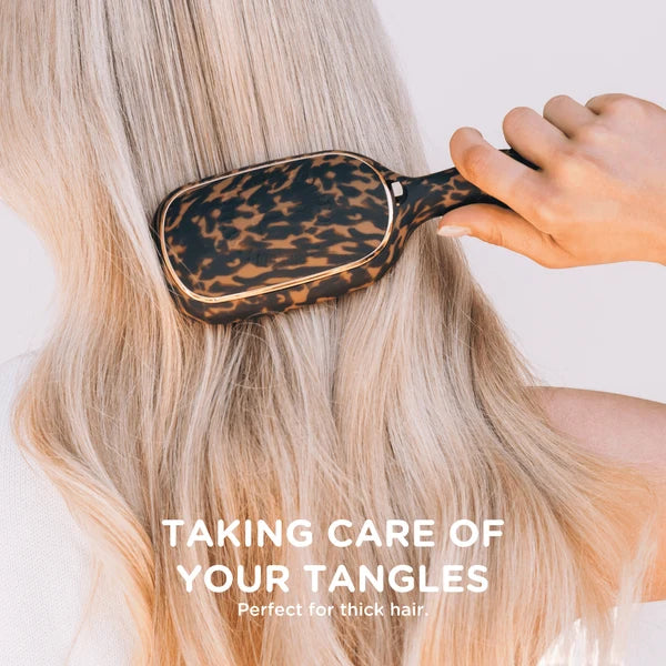 Teleties - Detangler Hair Brush - Tortoise