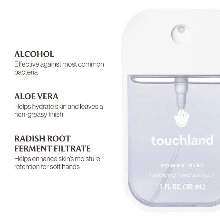 Touchland - Rainwater Power Mist Hydrating Hand Sanitizer