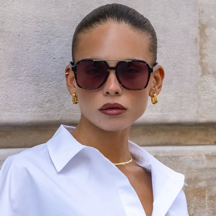 FREYRS - Spencer Unisex Aviator Sunglasses - Lavender