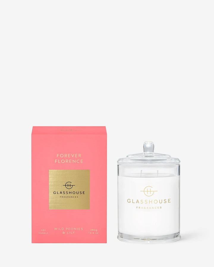 Glasshouse - 13.4 oz Scented Candle - Forever Florence