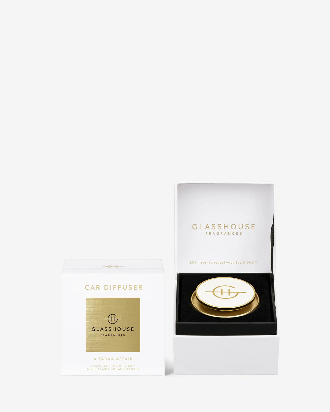 Glasshouse - Gold Car Diffuser