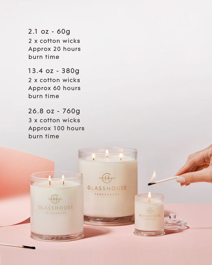 Glasshouse - 2.1 oz.Scented Candle - Forever Florence