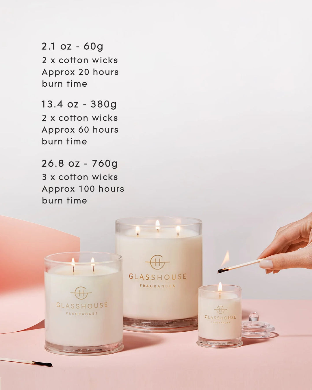 Glasshouse - 13.4 oz. Scented Candle - Arabian Nights