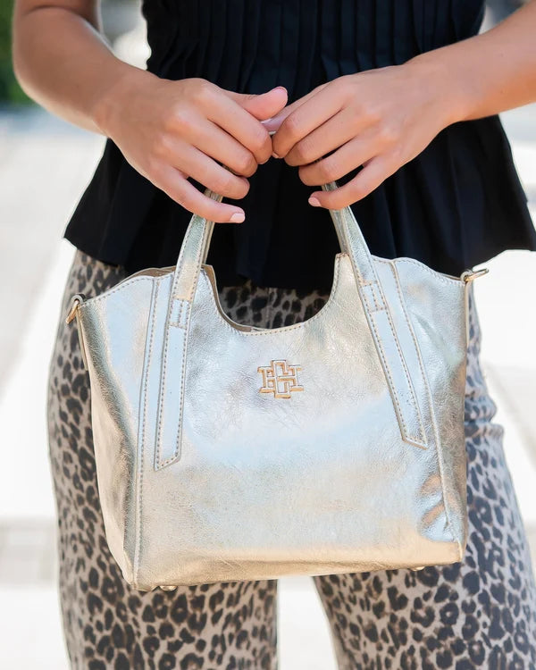 Caroline Hill - Kendall Mini Tote - D Gold
