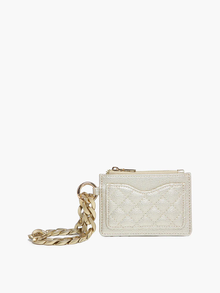 Rhodes Quilted Wallet "Gold"