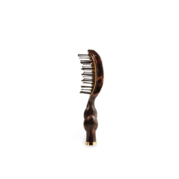 Teleties - Mini Vented Hair Brush - Tortoise