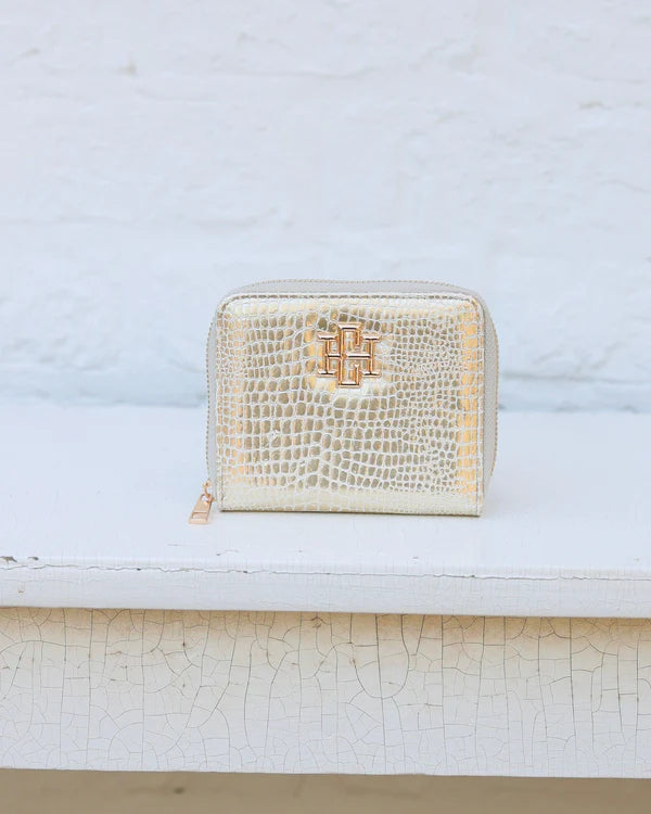 Caroline Hill - Blakely Wallet - Gold EC