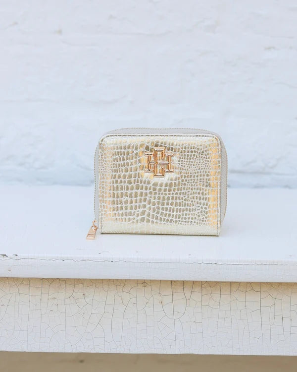 Caroline Hill - Blakely Wallet - Gold EC