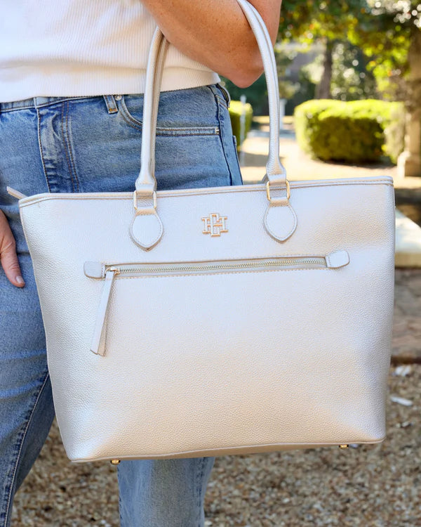 Caroline Hill - Jayden Tote "Pearl"