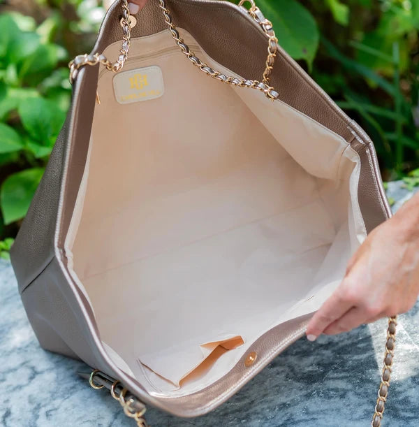 Caroline Hill - Harlow Tote - Bronze