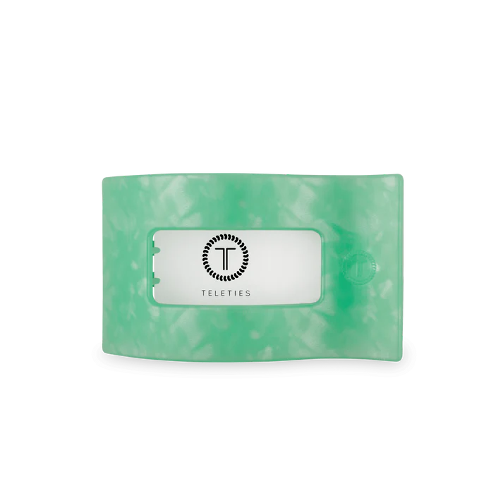 Teleties - Spring Splash Flat Rectangle Hair Clip - Medium