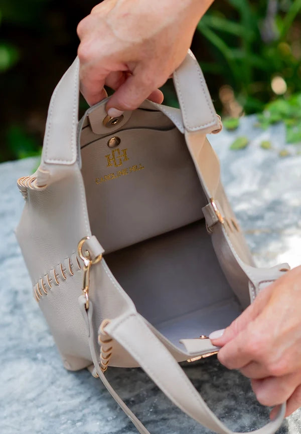 Caroline Hill - Allison Tote - Stone