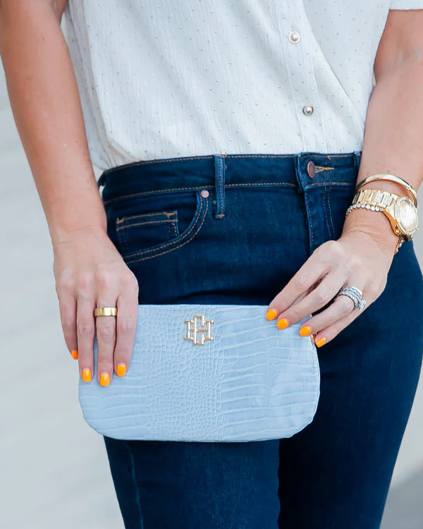 Caroline Hill - Livi Crossbody - Baby Blue EC