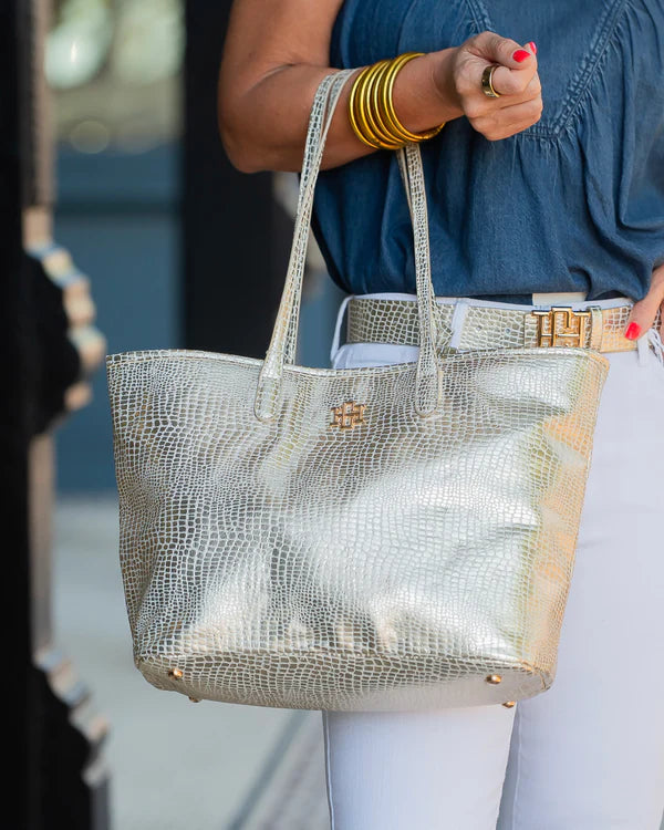Caroline Hill - Sheffield Tote - Gold EC