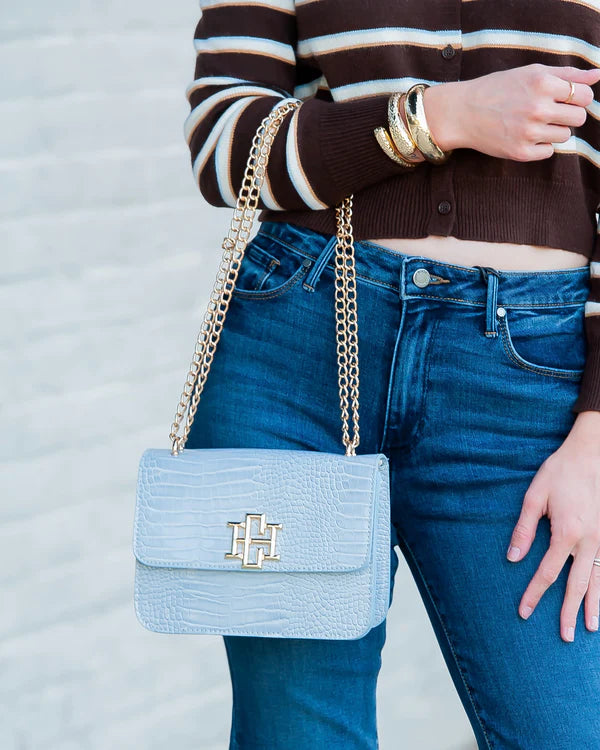 Caroline Hill - Rory Crossbody "Baby Blue EC"