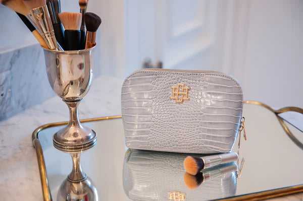 Caroline Hill - Ibiza Small Pouch "Baby Blue EC"