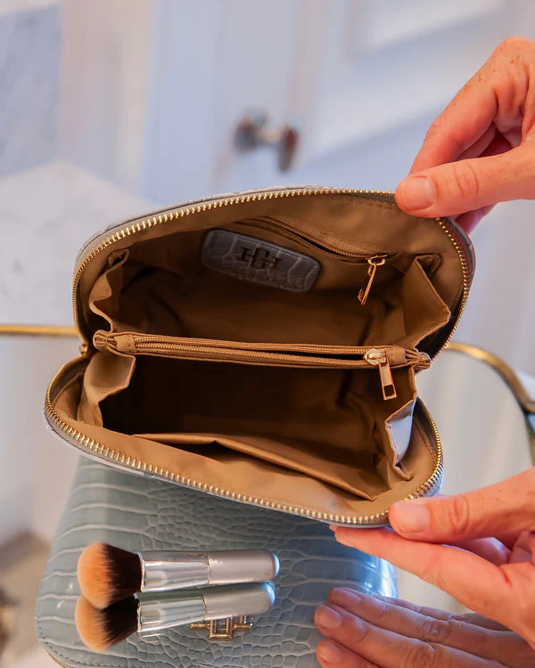 Caroline Hill - Ibiza Small Pouch "Baby Blue EC"