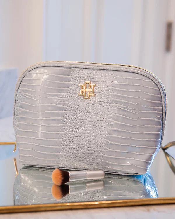Caroline Hill - Capri Large Pouch "Baby Blue EC"