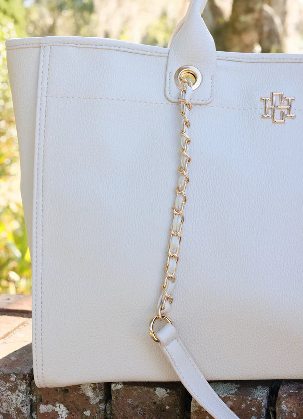 Caroline Hill - Melissa Tote Bag - Cream