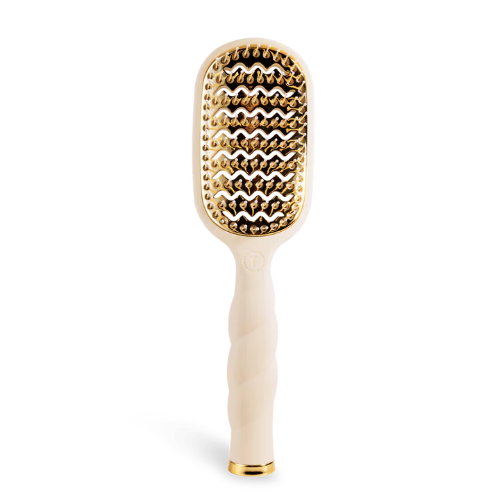 Teleties - Vented Hair Brush - Tan