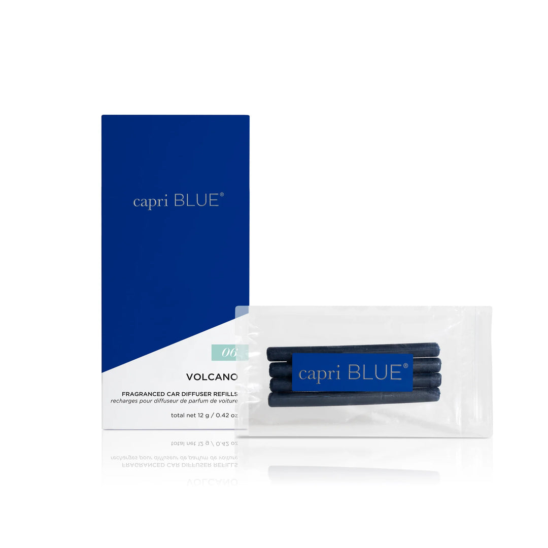 Capri Blue - Volcano Signature Fragranced Car Diffuser Refill