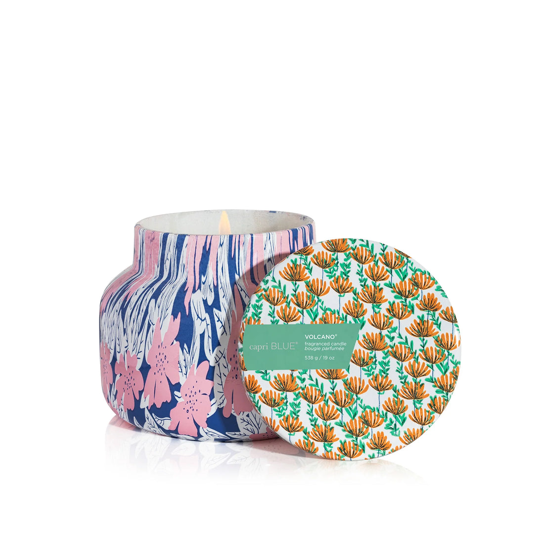 Capri Blue - Volcano Pattern Play Printed Signature Candle