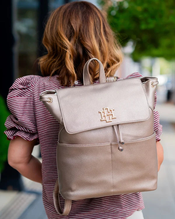 Caroline Hill - Bennett Backpack - Bronze